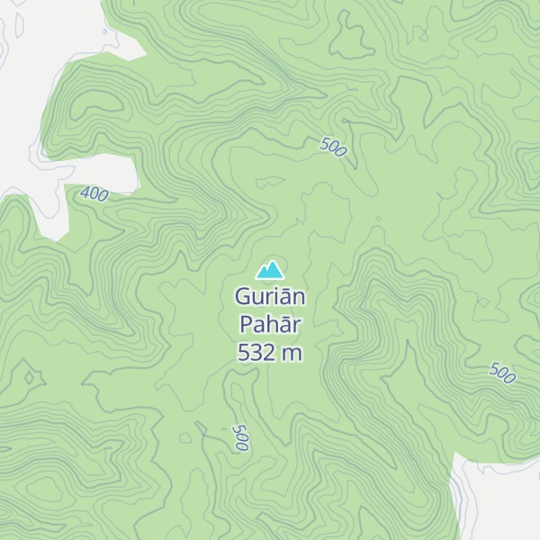 Map of Guriān Pahār