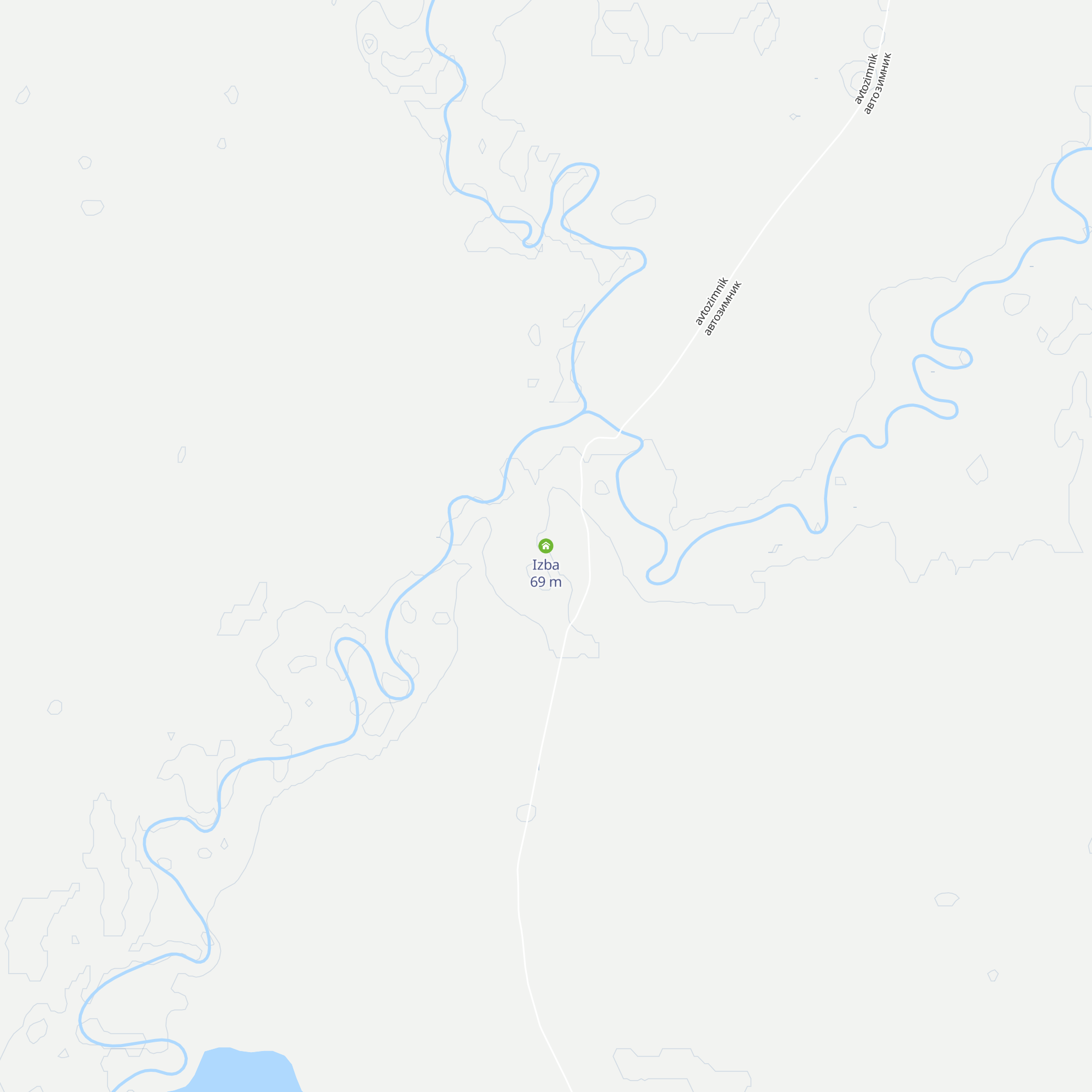 Izba map