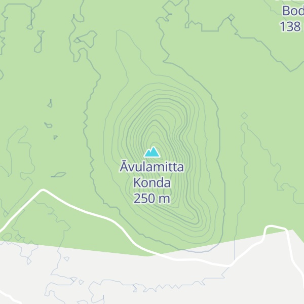 Map of Āvulamitta Konda