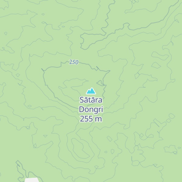 Map of Sātāra Dongri