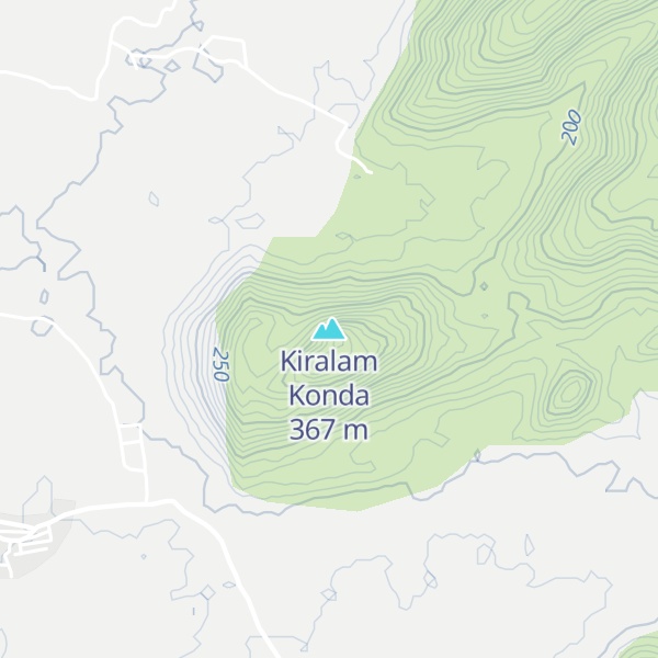 Map of Kiralam Konda