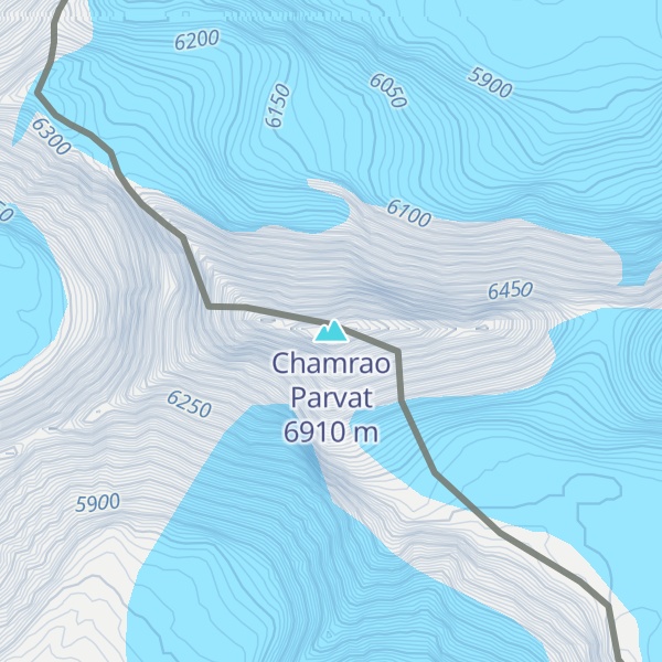 Map of Chamrao Parvat
