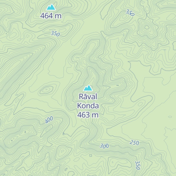 Map of Rāval Konda