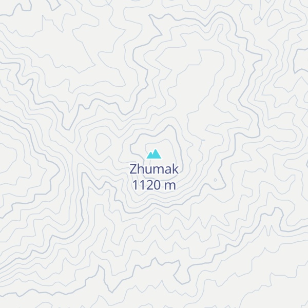 Map of Zhumak