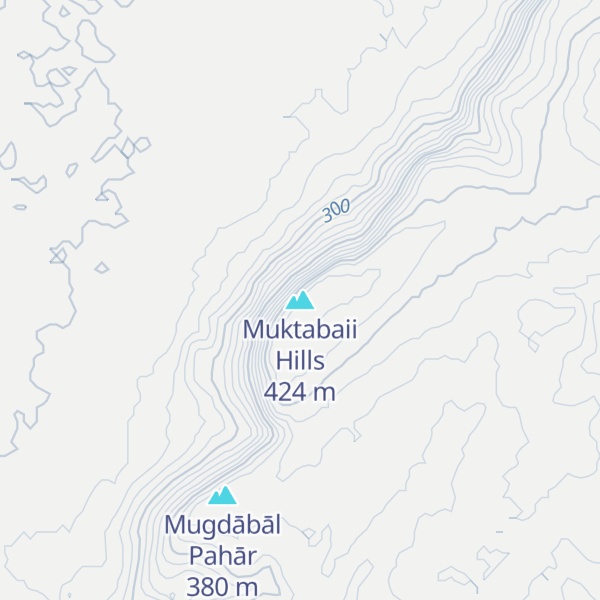 Map of Muktabaii Hills