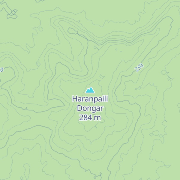 Map of Haranpaili Dongar