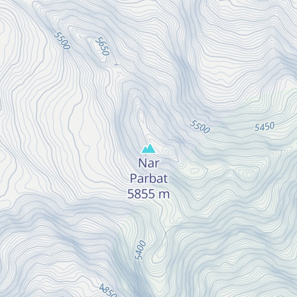 Map of Nar Parbat