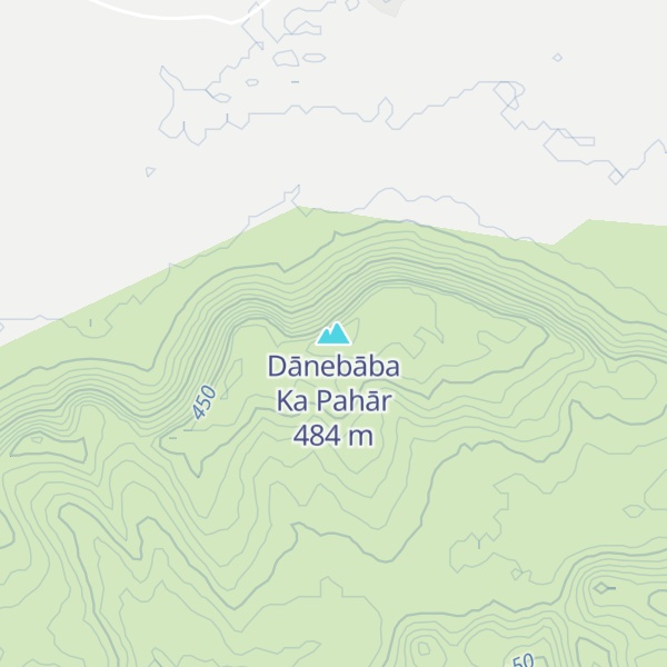 Map of Dānebāba Ka Pahār