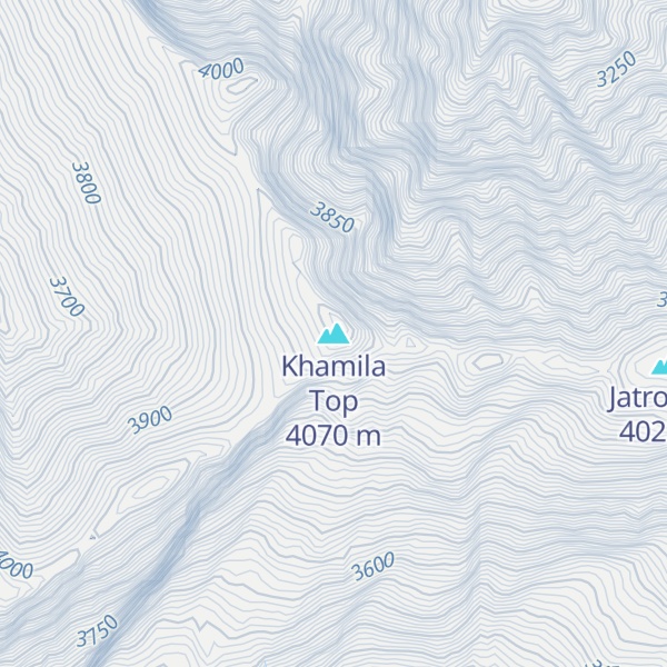 Map of Khamila Top