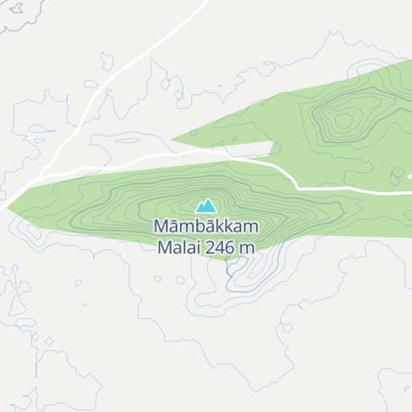 Map of Māmbākkam Malai
