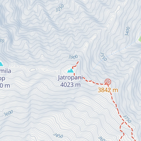 Map of Jatropani