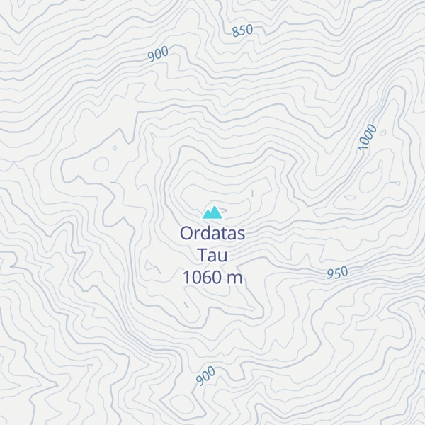 Map of Ordatas Tau