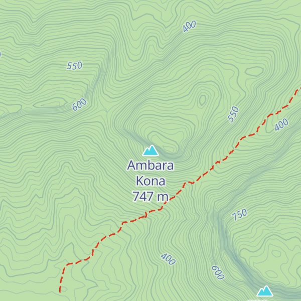 Map of Ambara Kona