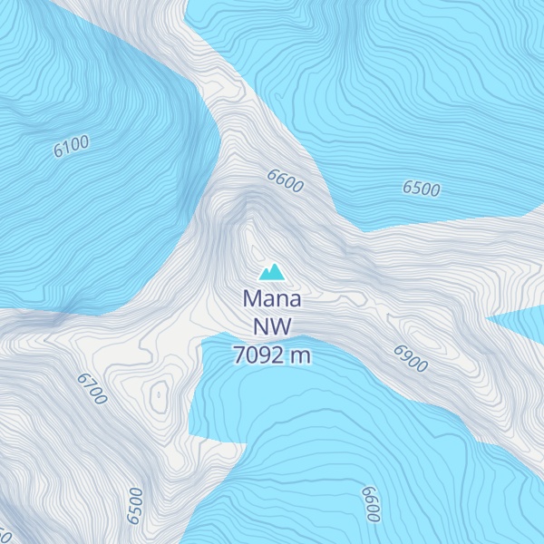 Map of Mana NW