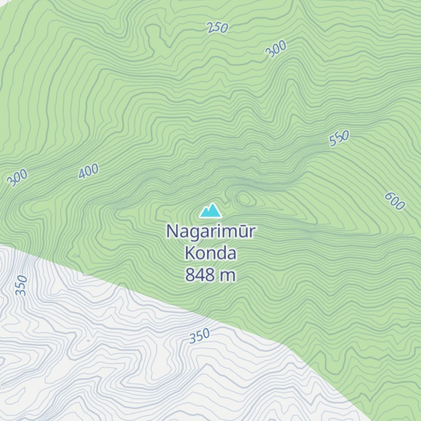 Map of Nagarimūr Konda