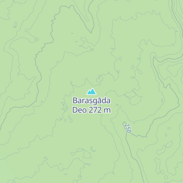 Map of Barasgāda Deo