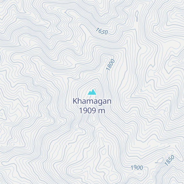 Map of Khamagan