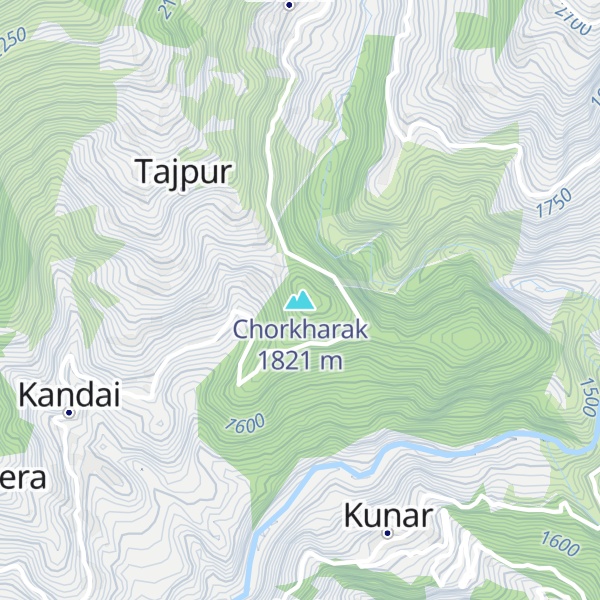Map of Chorkharak