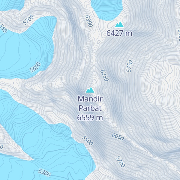 Map of Mandir Parbat