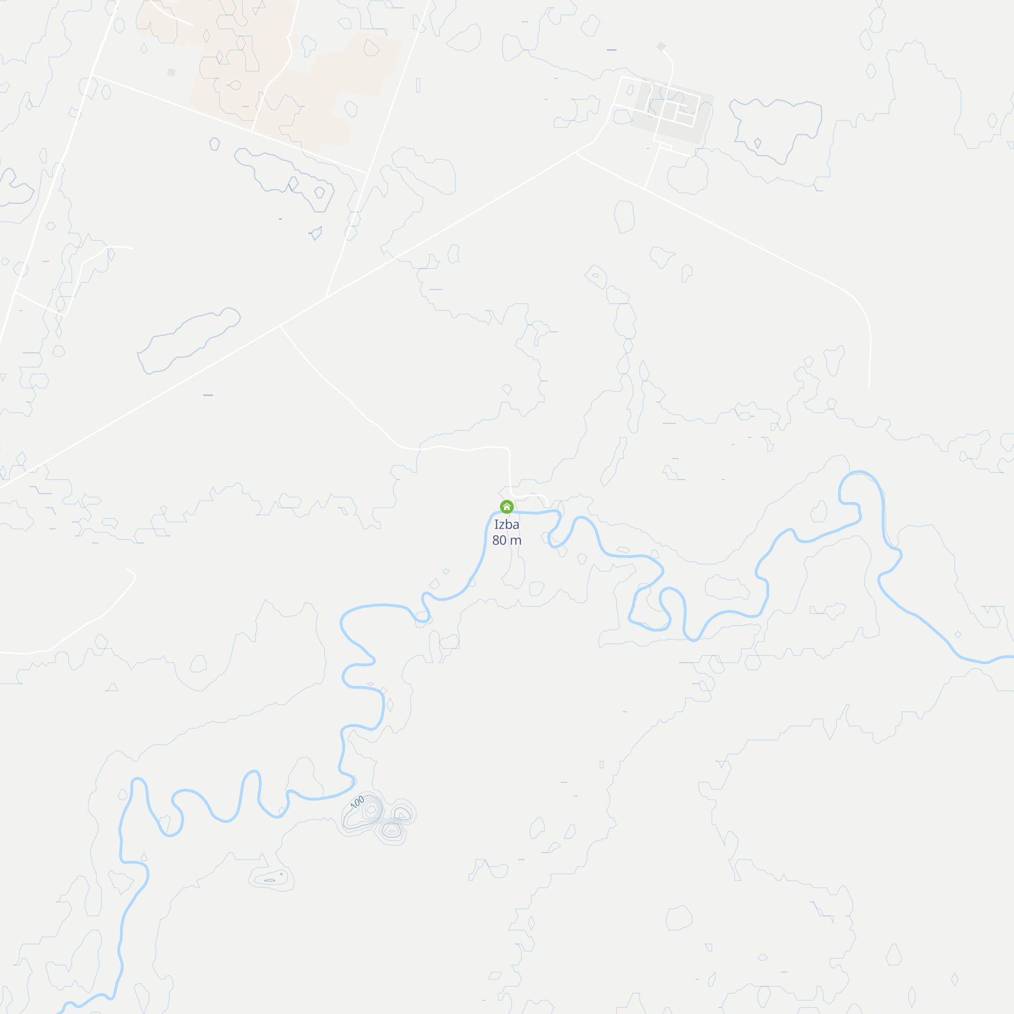 Izba map
