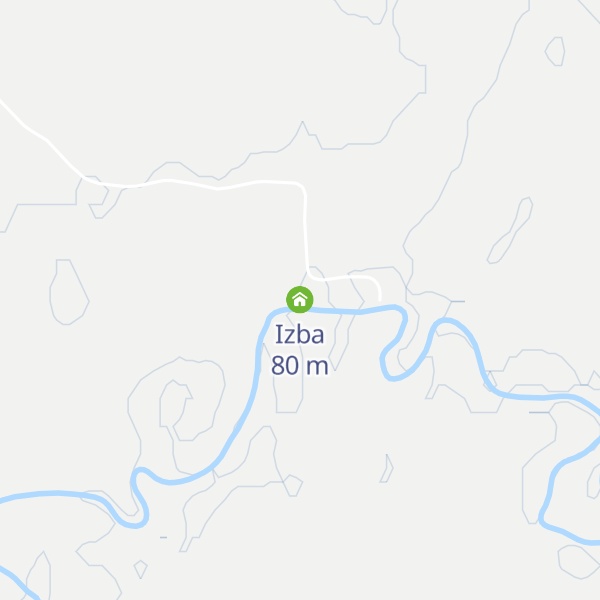 Map of Izba