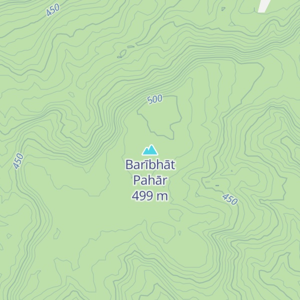 Map of Barībhāt Pahār