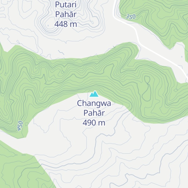 Map of Changwa Pahār