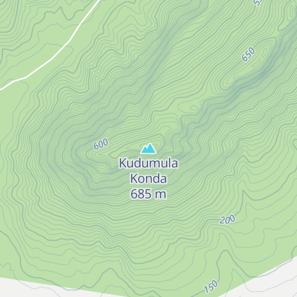 Map of Kudumula Konda