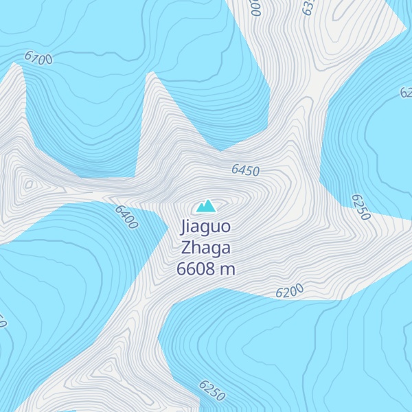 Map of Jiaguo Zhaga