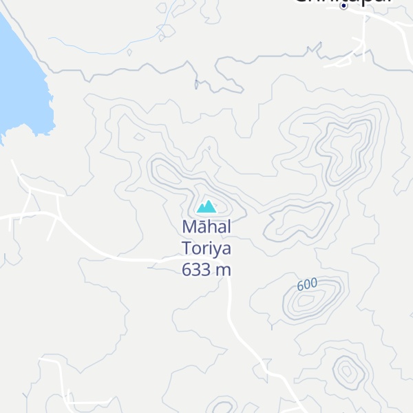 Map of Māhal Toriya