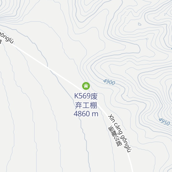 Map of K569废弃工棚