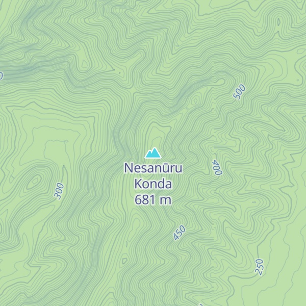 Map of Nesanūru Konda