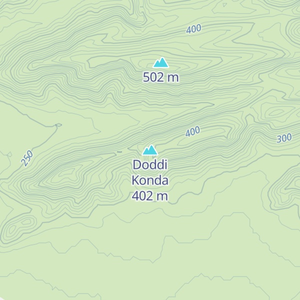 Map of Doddi Konda