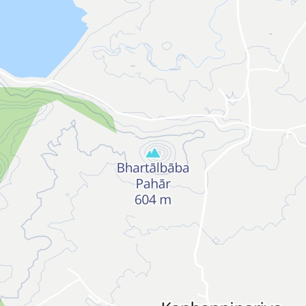 Map of Bhartālbāba Pahār