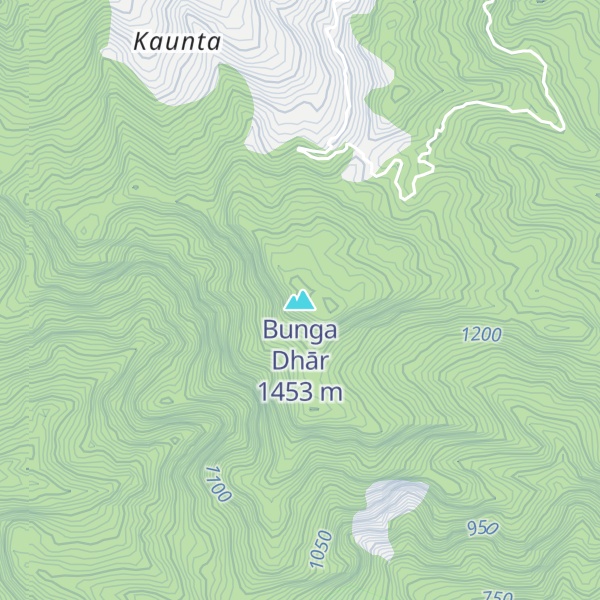 Map of Bunga Dhār