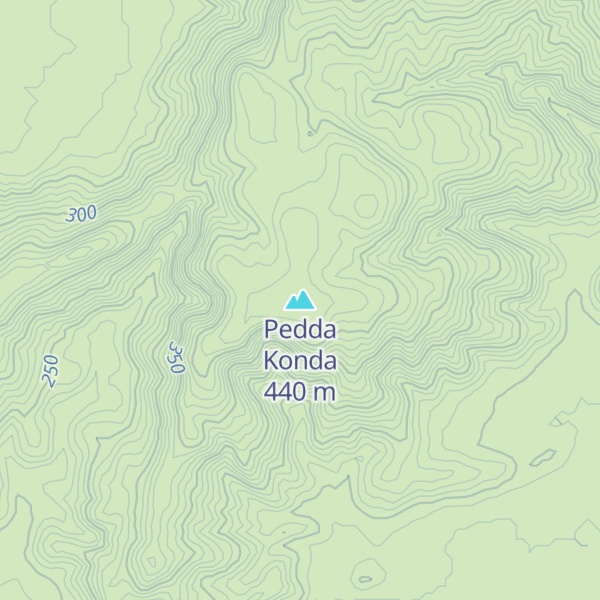 Map of Pedda Konda