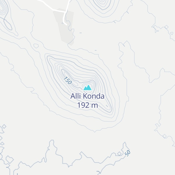 Map of Alli Konda