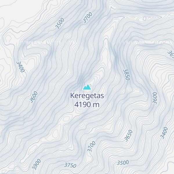Map of Keregetas