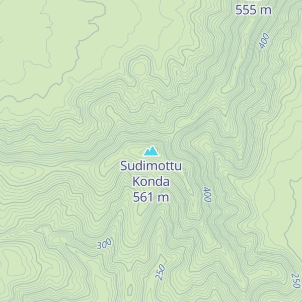 Map of Sudimottu Konda