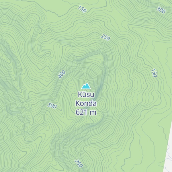 Map of Kūsu Konda