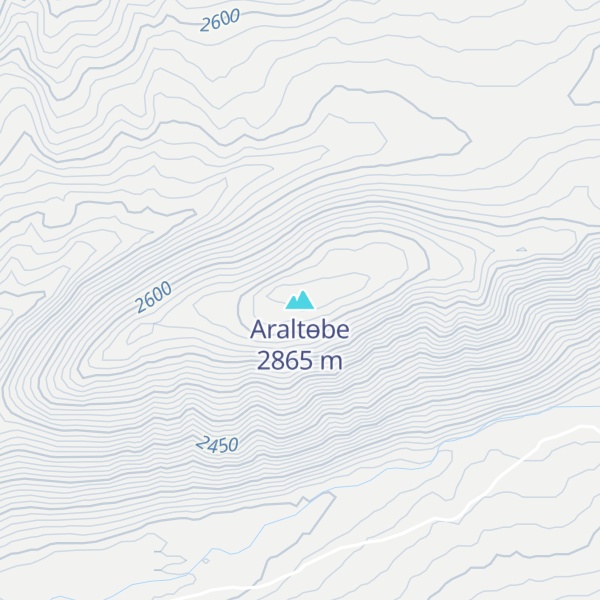 Map of Araltөbe