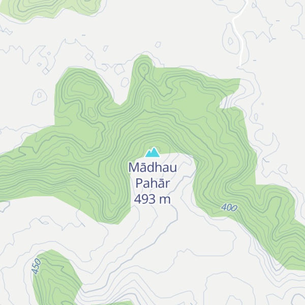 Map of Mādhau Pahār