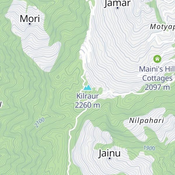 Map of Kilraur
