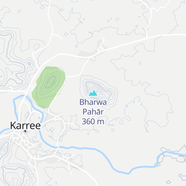 Map of Bharwa Pahār
