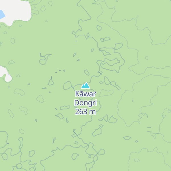 Map of Kāwar Dongri
