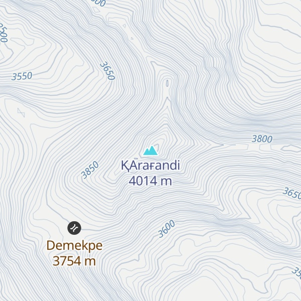 Map of ҚAraғandi