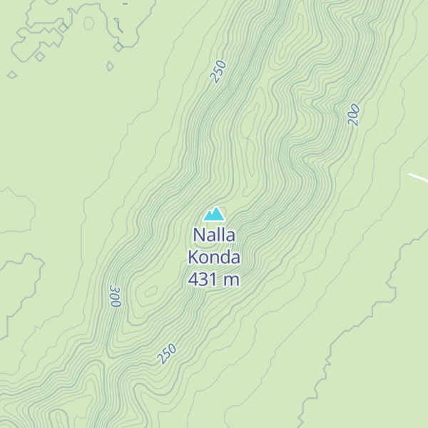 Map of Nalla Konda