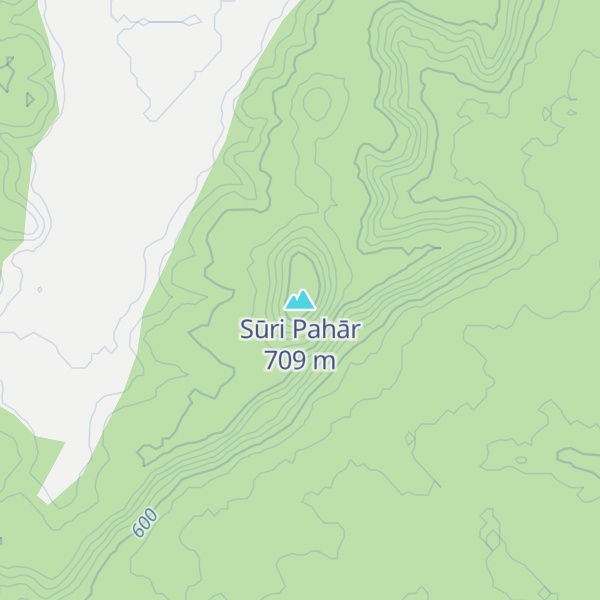 Map of Sūri Pahār