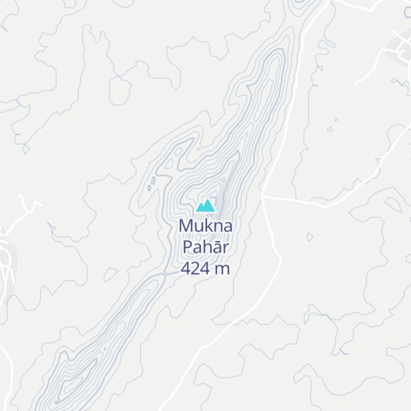 Map of Mukna Pahār