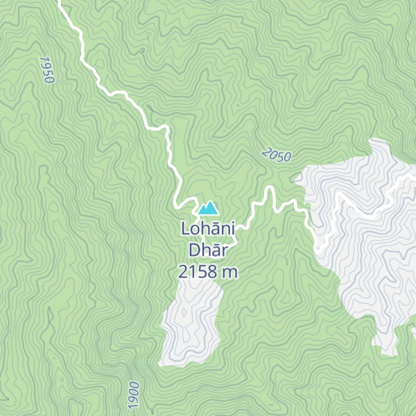 Map of Lohāni Dhār